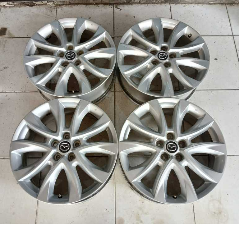Velg Bekas Original Mazda CX5 Ring 19 Pcd5x114,3 Silver