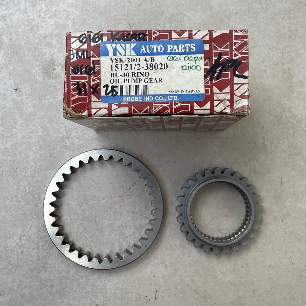GIGI ROTOR POMPA OLI TOYOTA LAND CRUISER HARDTOP DIESEL BJ40 DYNA RINO BU20 HIACE LH11 LH20 YSK TAIW