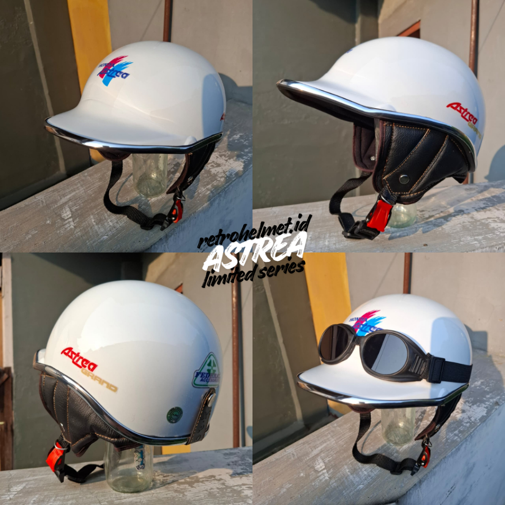 Helm Retro Chips Astrea Grand Baseball Custom Free Packing