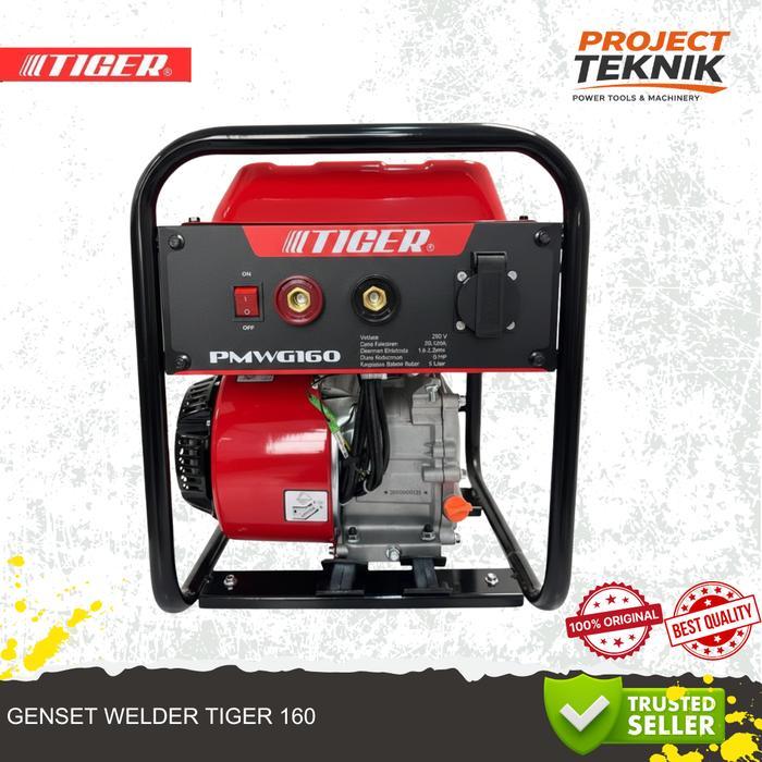 GENSET WELDER TIGER 160 4-Tak (bensin murni)