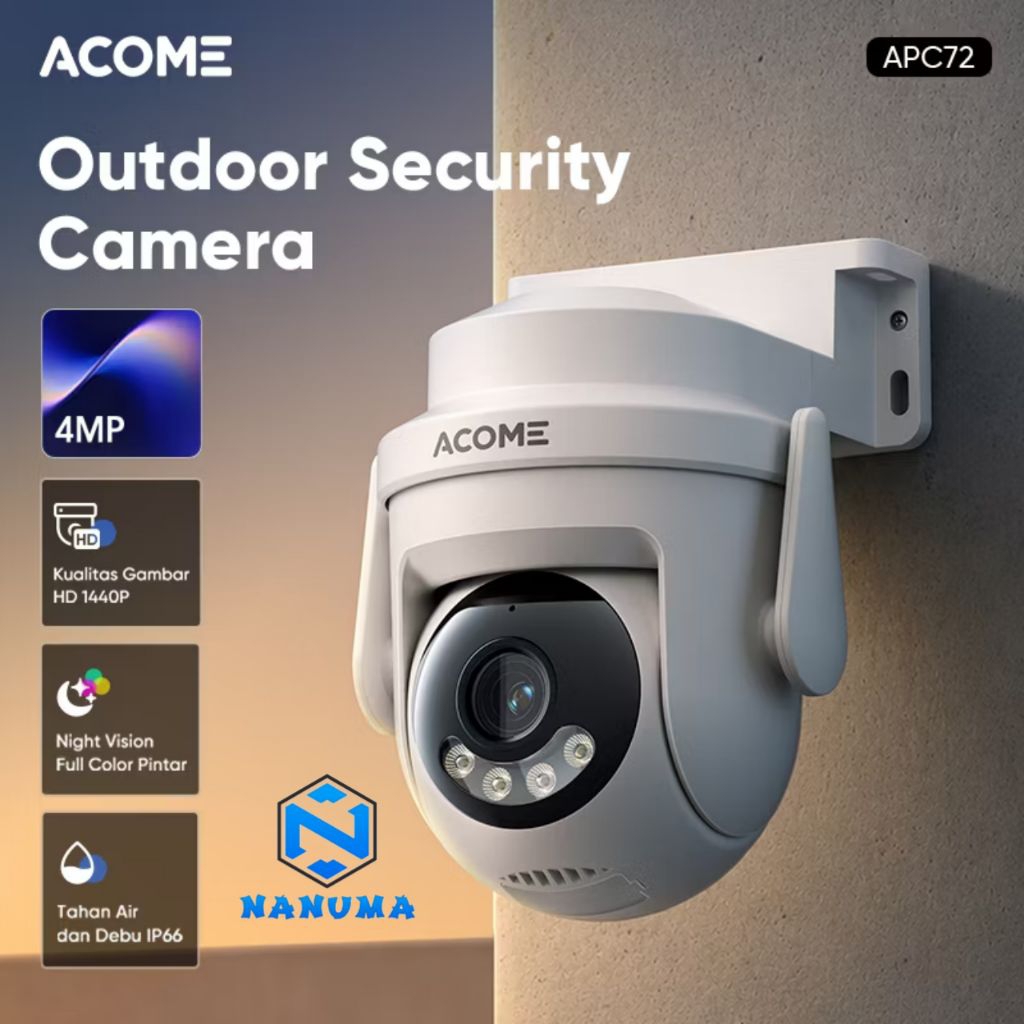 Acome IOT APC72 Wifi Camera CCTV Outdoor 4MP