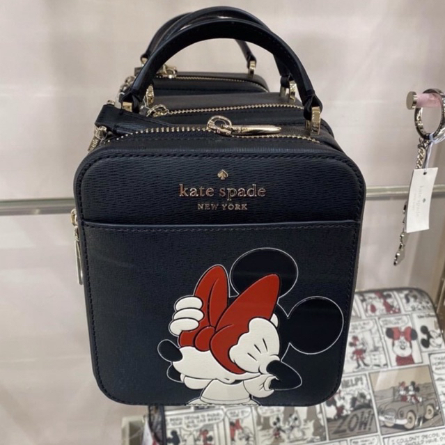 ORIGINAL 100% TAS SLEMPANG SLINGBAG KS DISNEY X MINNIE MOUSE DAISY VANITY CROSSBODY BAG K9530