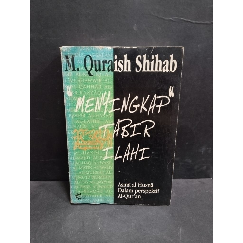 Buku original MENYINGKAP TABIR ILAHI by M Quraish Shihab