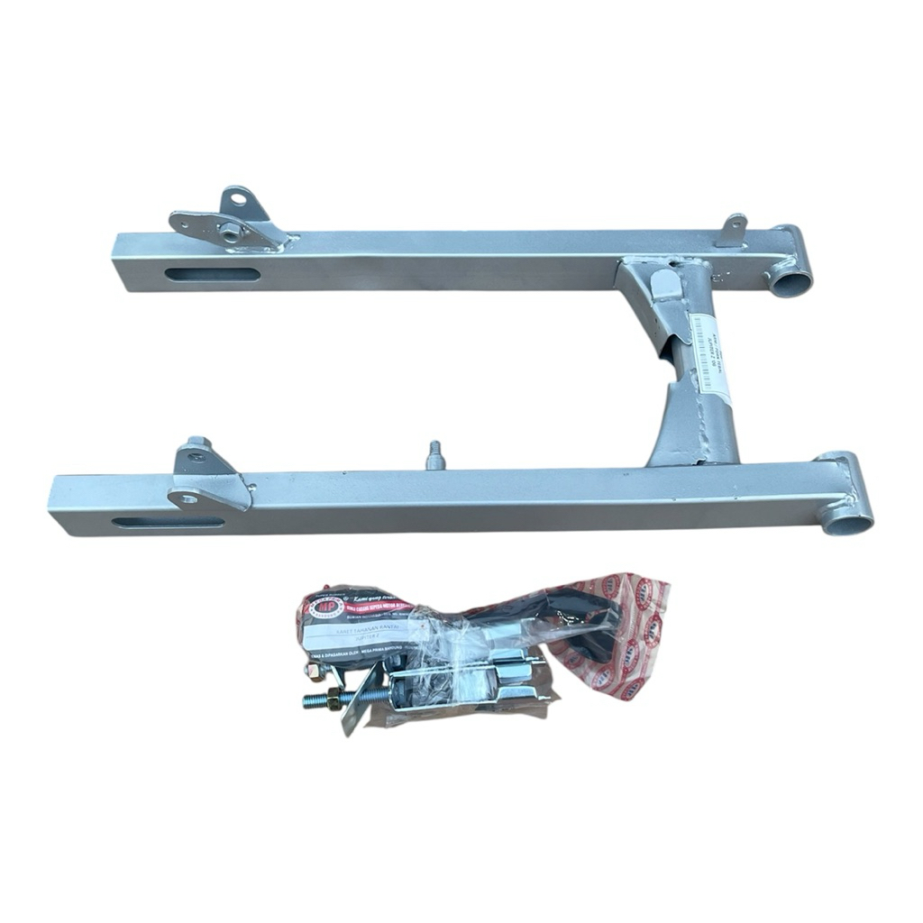 Swing arm JUPITER Z VEGA R NEW model standar pabrik fullset warna silver tebal