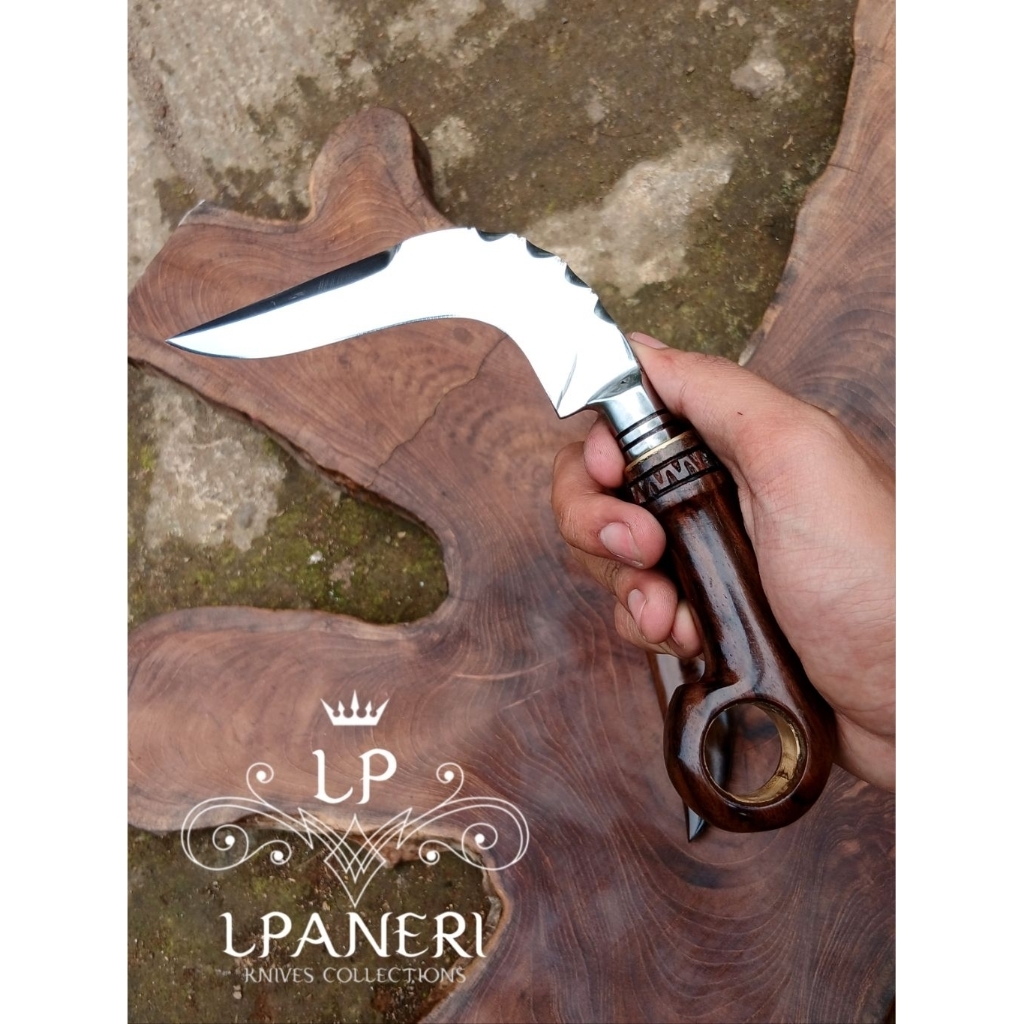 Pisau Kerambit Minang Premium Natural Lpaneri