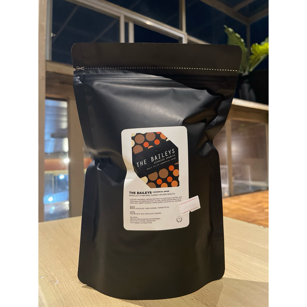 Espresso Arabica Muria Lot 13 Natural Classic Infused Baileys Comercial Grade