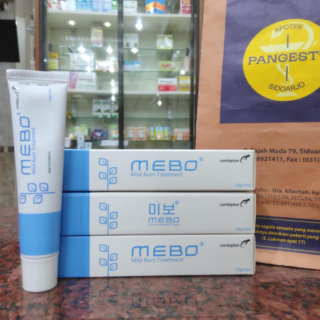 Mebo Ointment 1 Tube 20 gr / Salep Herbal Luka Bakar Ringan / Mild Burn Treatment