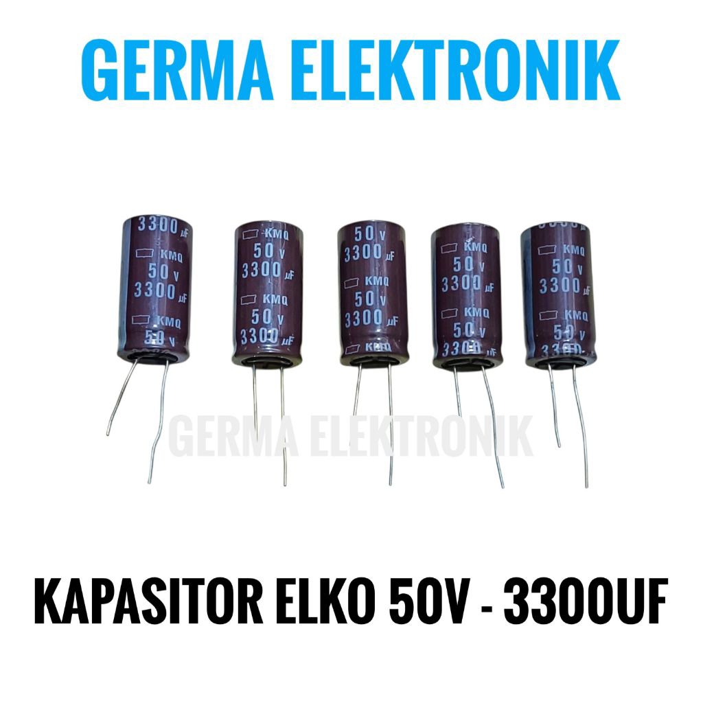 Kapasitor ELKO 50V - 3300UF capasitor elco 3300uf - 50v