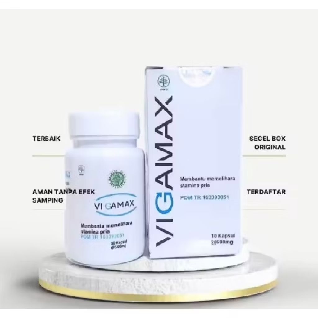 VIGAMAX Herbal Capsule Original Suplemen Herbal Kemasan Box 1Botol