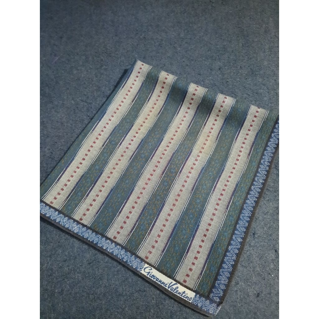 Saputangan Giovanni Valentino Original Vintage Handkerchief for Men