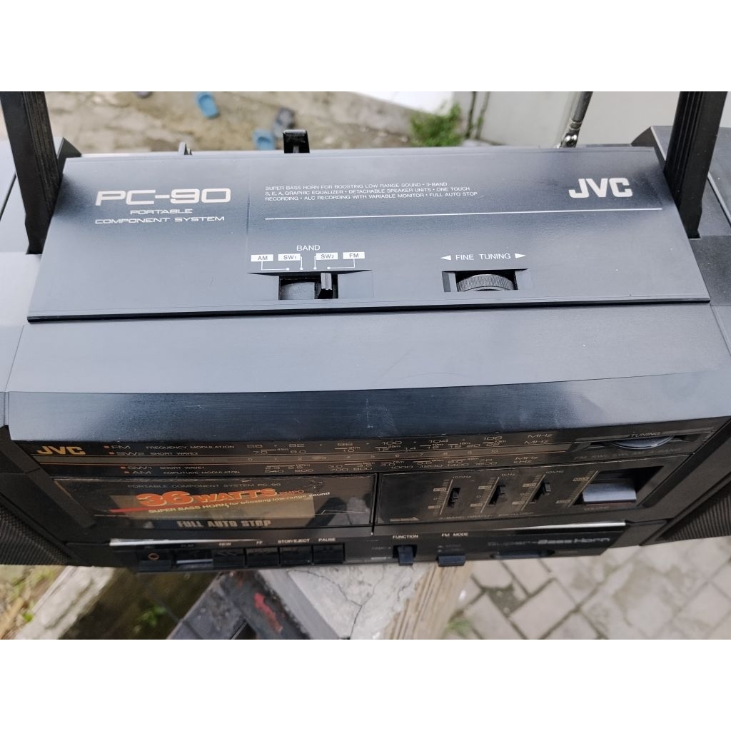 Radio Compo Boombox JVC PC-90
