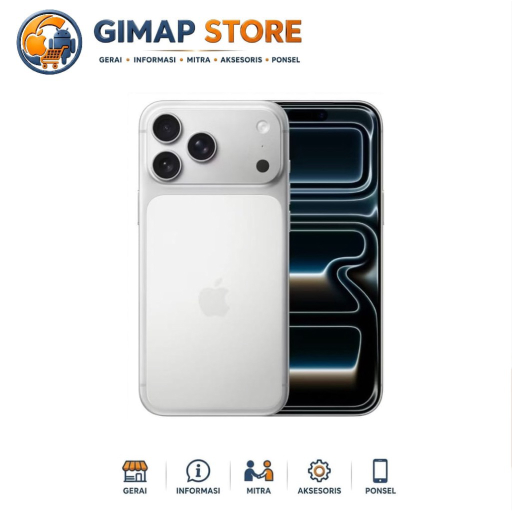 [Gimap] iPhone 17 pro 512GB Garansi Resmi Indonesia - Imei Terdaftar Kemenperin Original Store