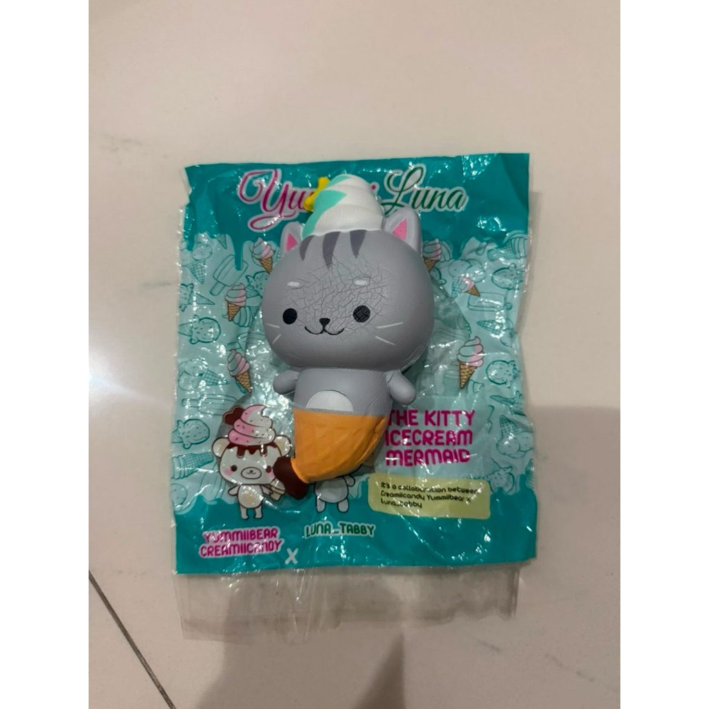 PRELOVED Squishy Punimaru Yummiibear x Luna