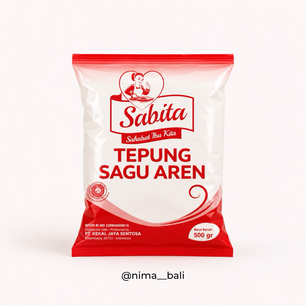 Tepung Sagu Aren 500gr Aci Tapioka Gluten Free Nima