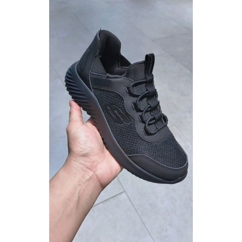 Back to school  skechers kids full black for back to school original