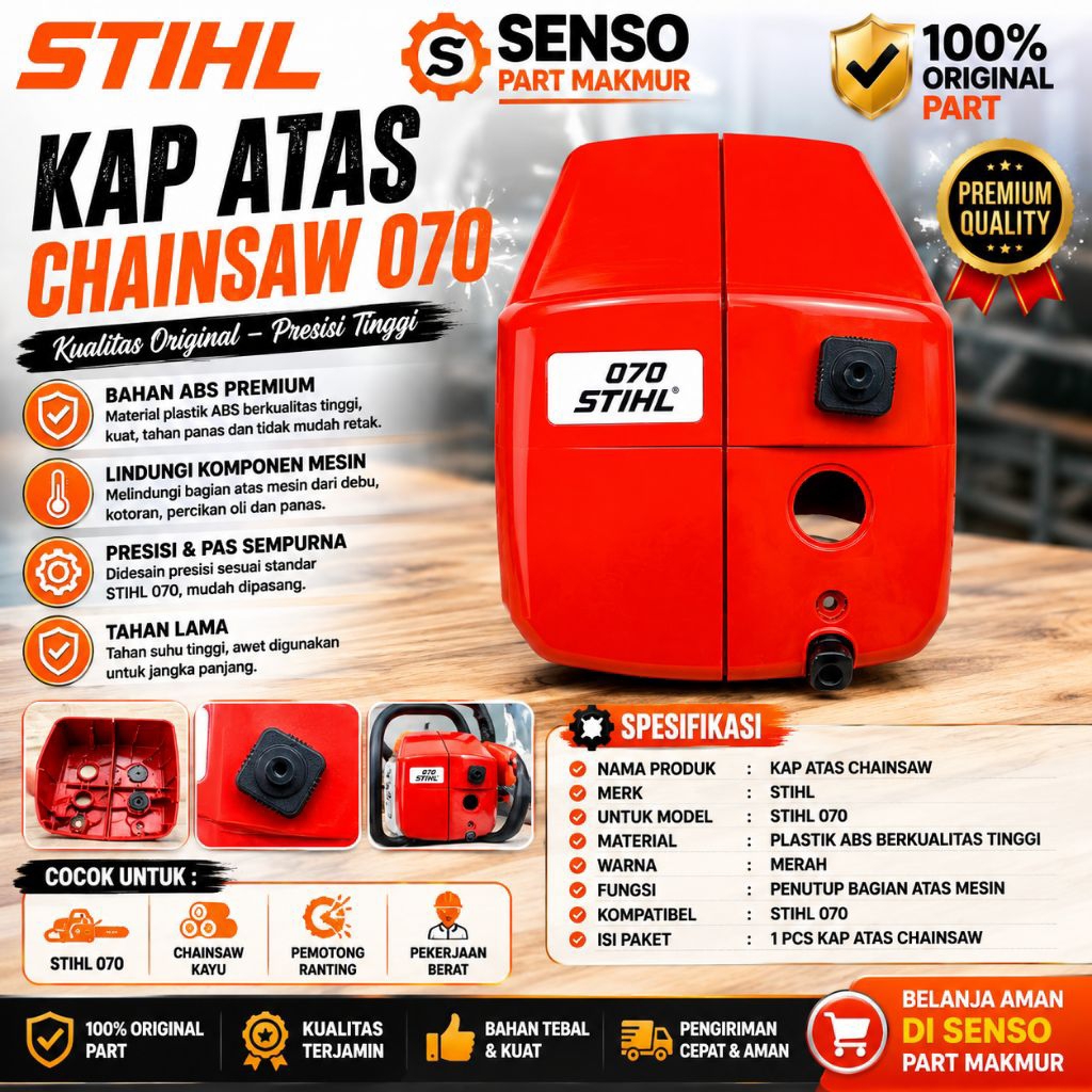 Stihl kap atas Senso 070 Stihl