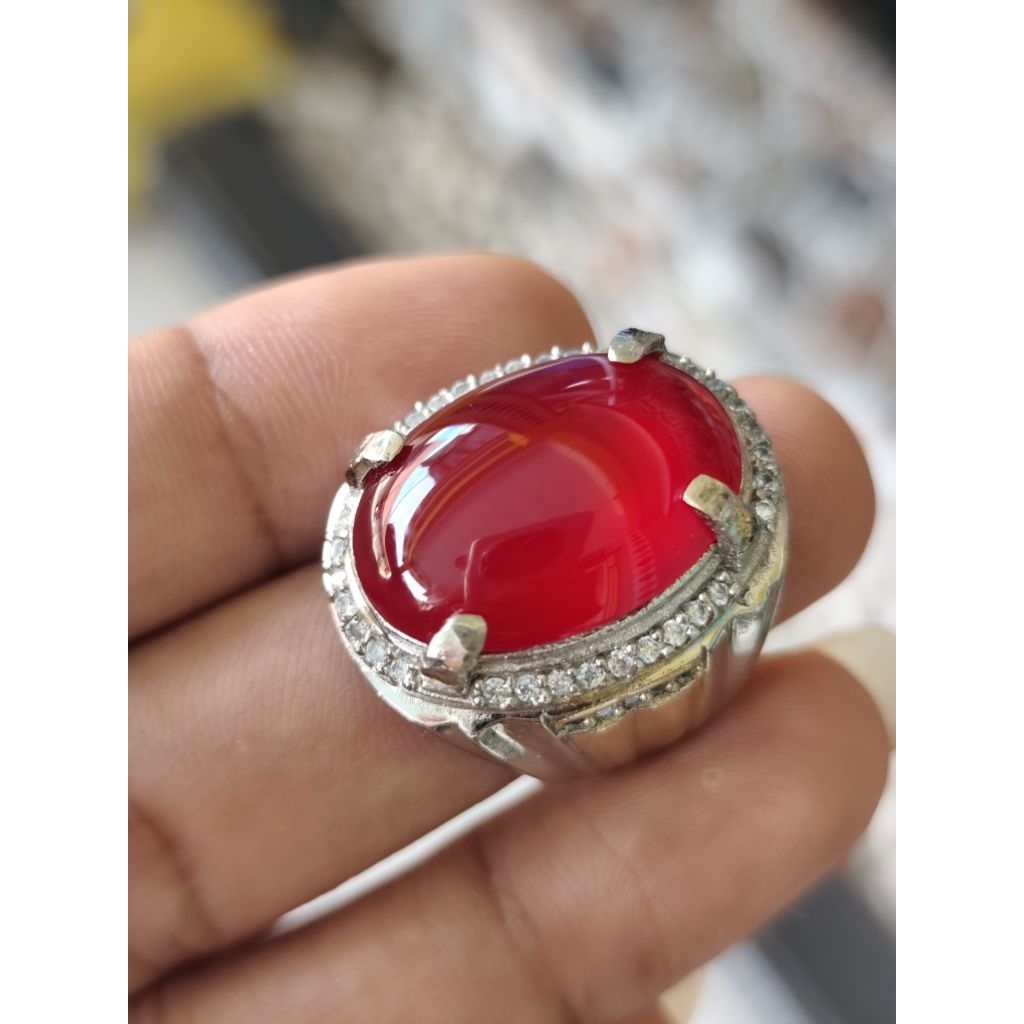 Batu Natural Red Baron Asli Batu Alam