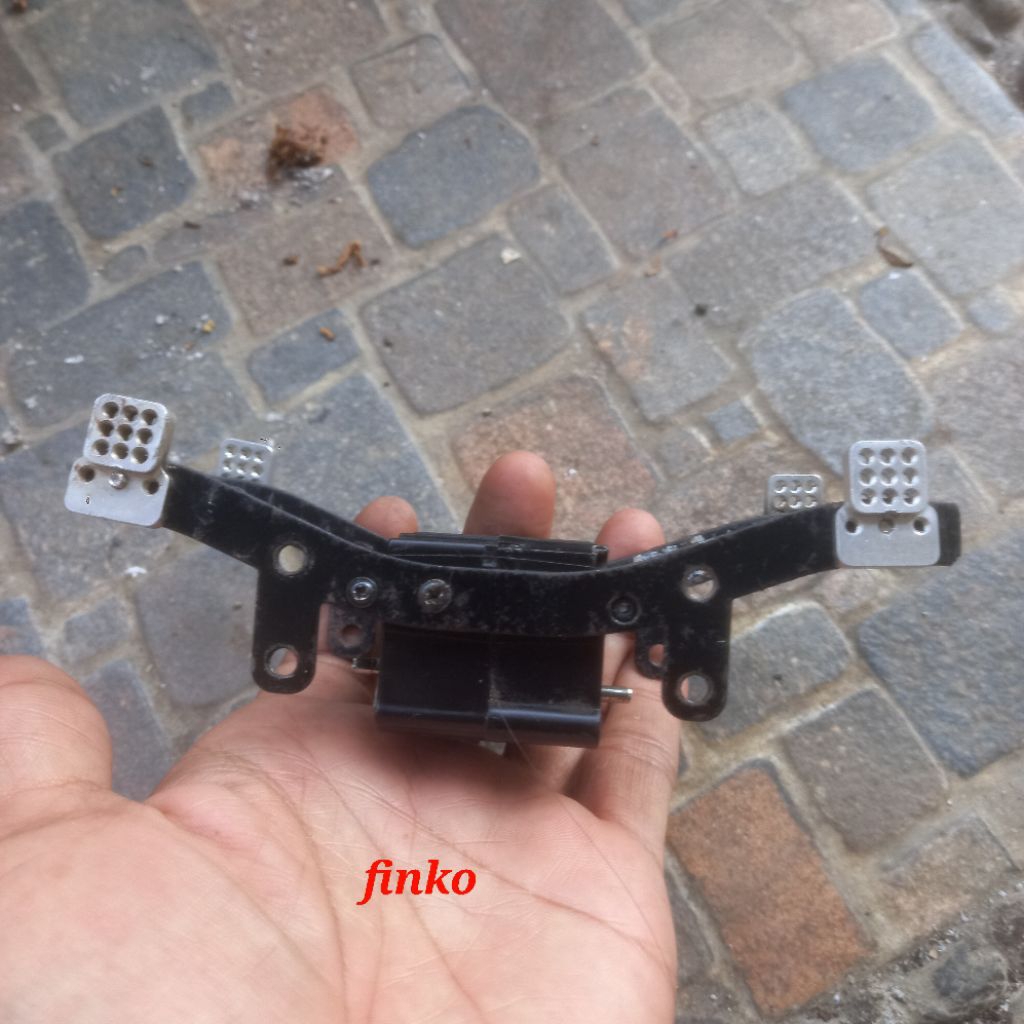 rc part, chassis wpl custom lcg + gearbox reverse c54