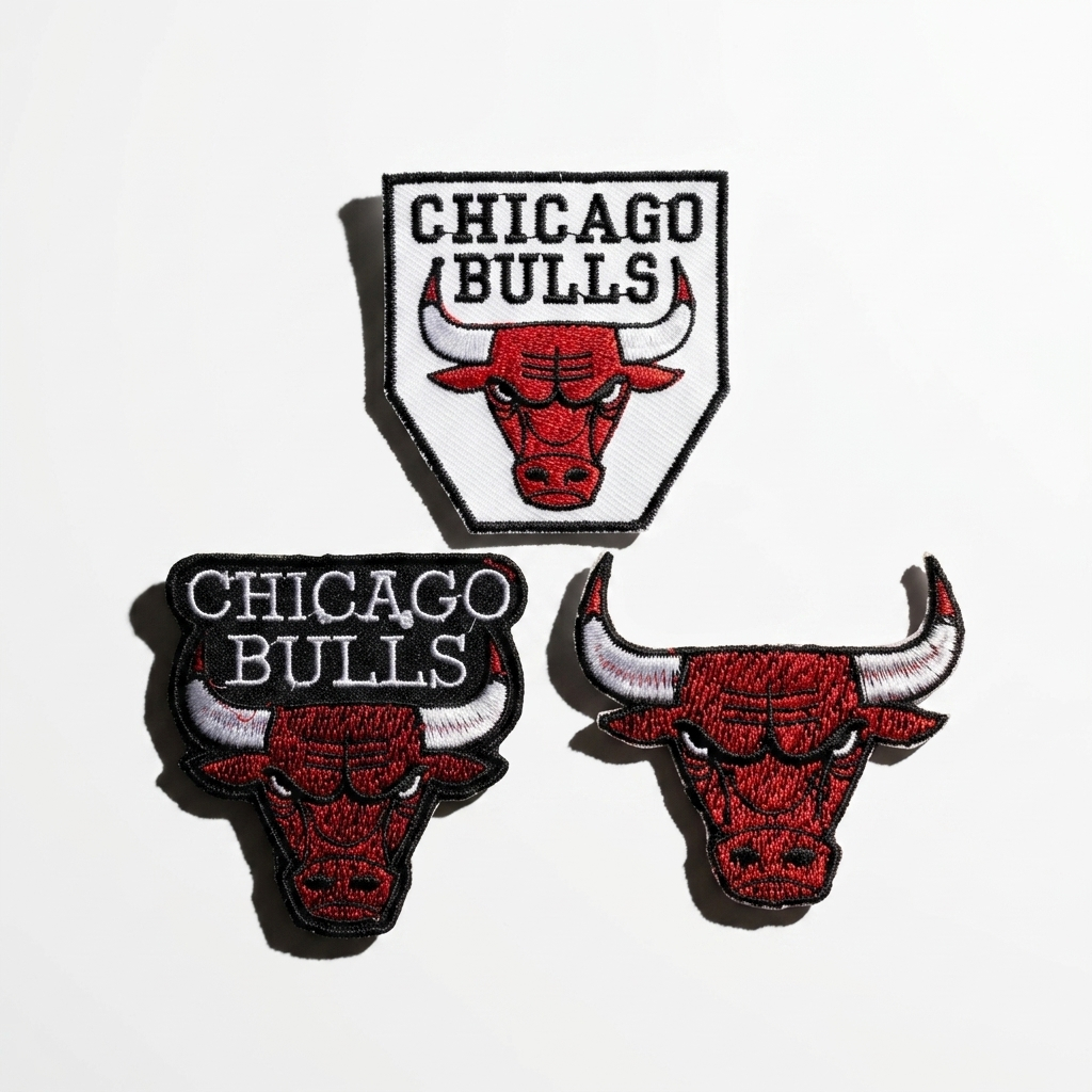 Patch CHICAGO BULLS Patch Bordir Emblem Bordir Chicago Bulls