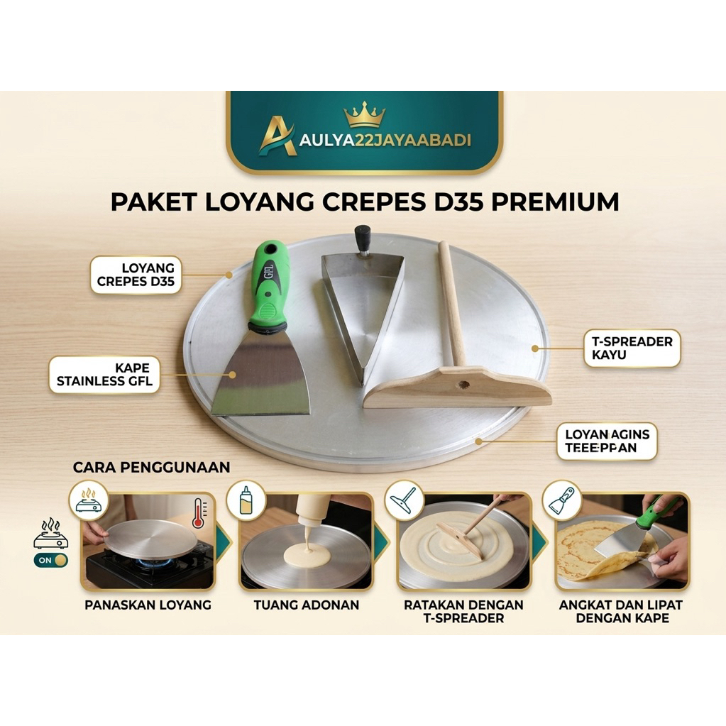 Loyang crepes D35