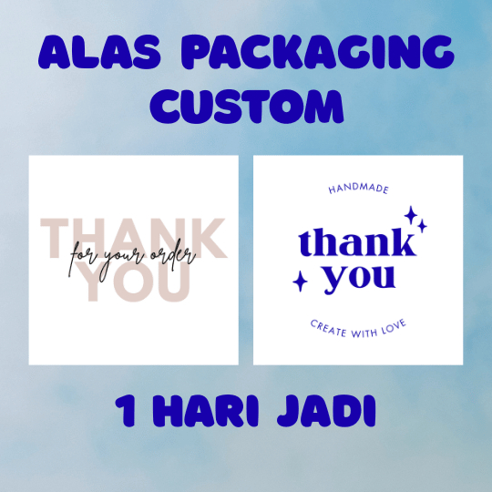 Alas Packaging | Alas Packaging Aksesoris PIN/Gelang/Kalung Dll | Bisa Custom