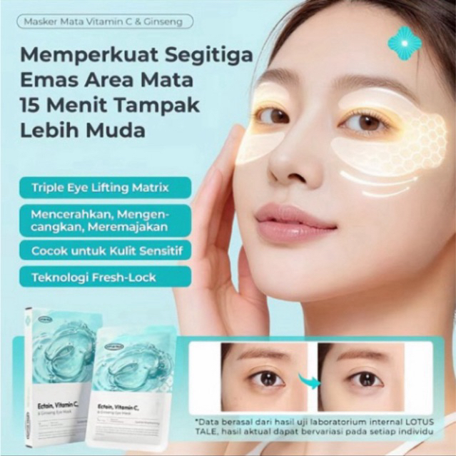 QIANZI Cream Mata Panda Mengurangi Dark Circle Anti-Wrinkle Anti agging Remover Eye Bags / LOTUS TAL