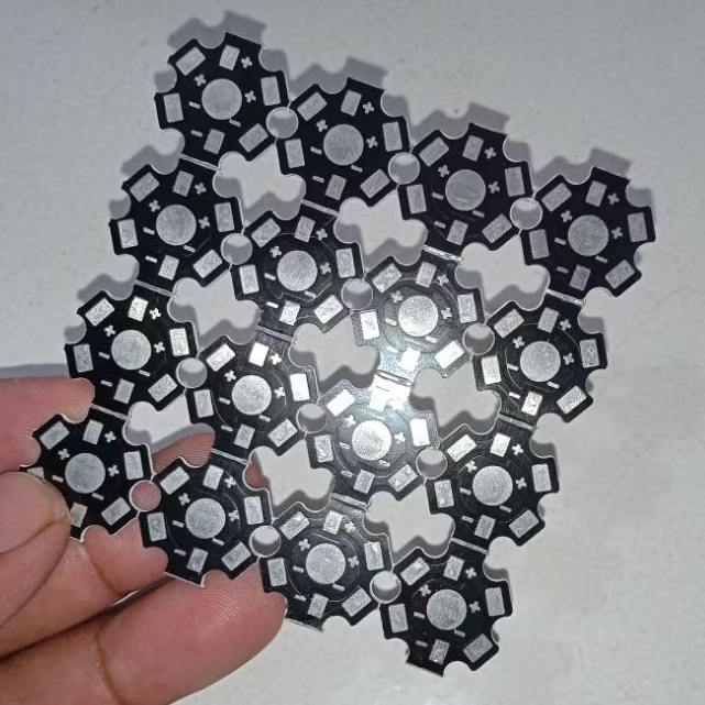 Heatsink LED HPL 1W 2W 3W Heatsink Lampu HPL Pendingin LED PCB Star Aluminium Heatshink HPL LED