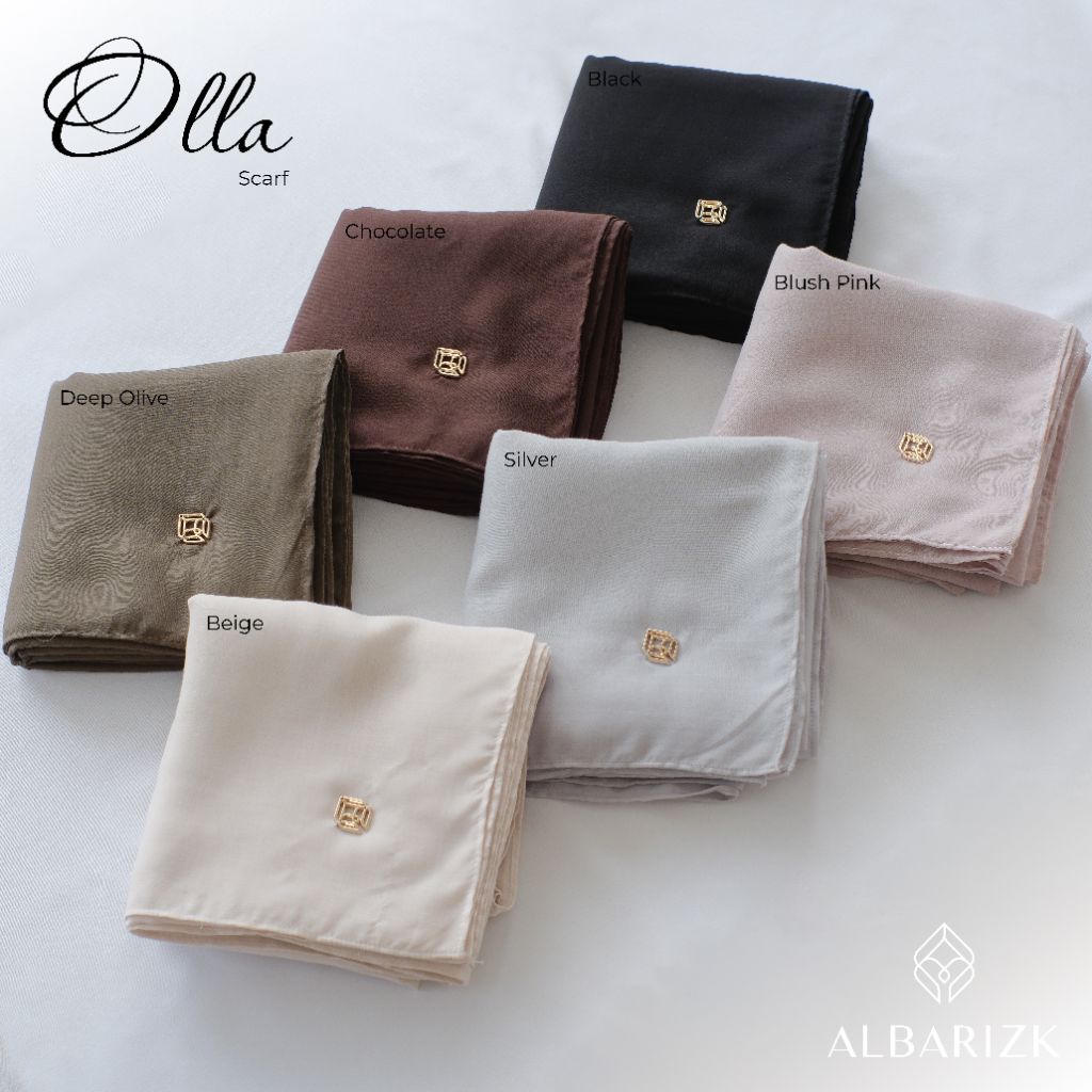 SCARF OLLA BY ALBARIZK /SCARF SYARI JUMBO/SCARF SYARI VOAL
