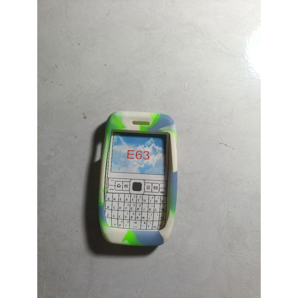 silikon, jelly Hp nokia  E63 qwerty motif