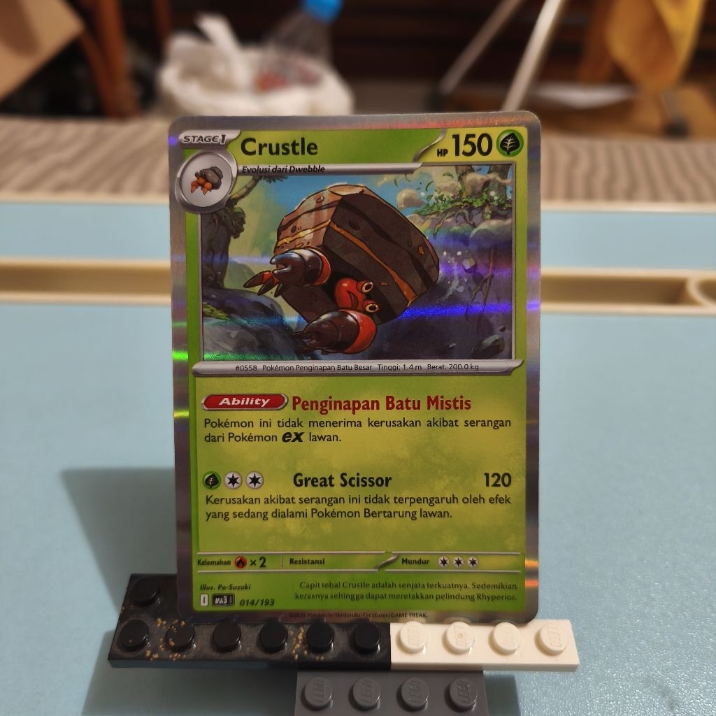 Crustle Pokemon TCG Indonesia