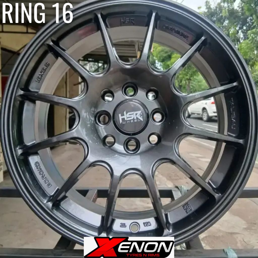 VELG HSR TALIBAU RING 16 UNTUK MOBIL AGYA CALYA SIGRA BRIO DAN LAINYA TOKO VELG  DAN BAN CIPONDOH