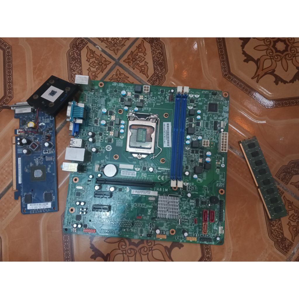 RONGSOKAN MOBO,RAM,VGA,HP JADUL