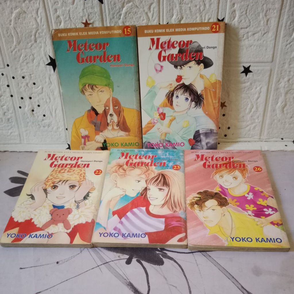 ORIGINAL KOMIK METEOR GARDEN YOKO KAMIO