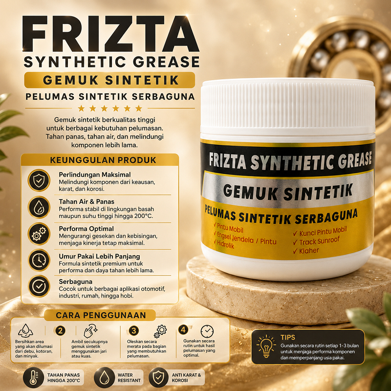 GEMUK STEMPLET Sintetis Grease Syntetic Pelumas Mobil Pintu Engsel Mobil