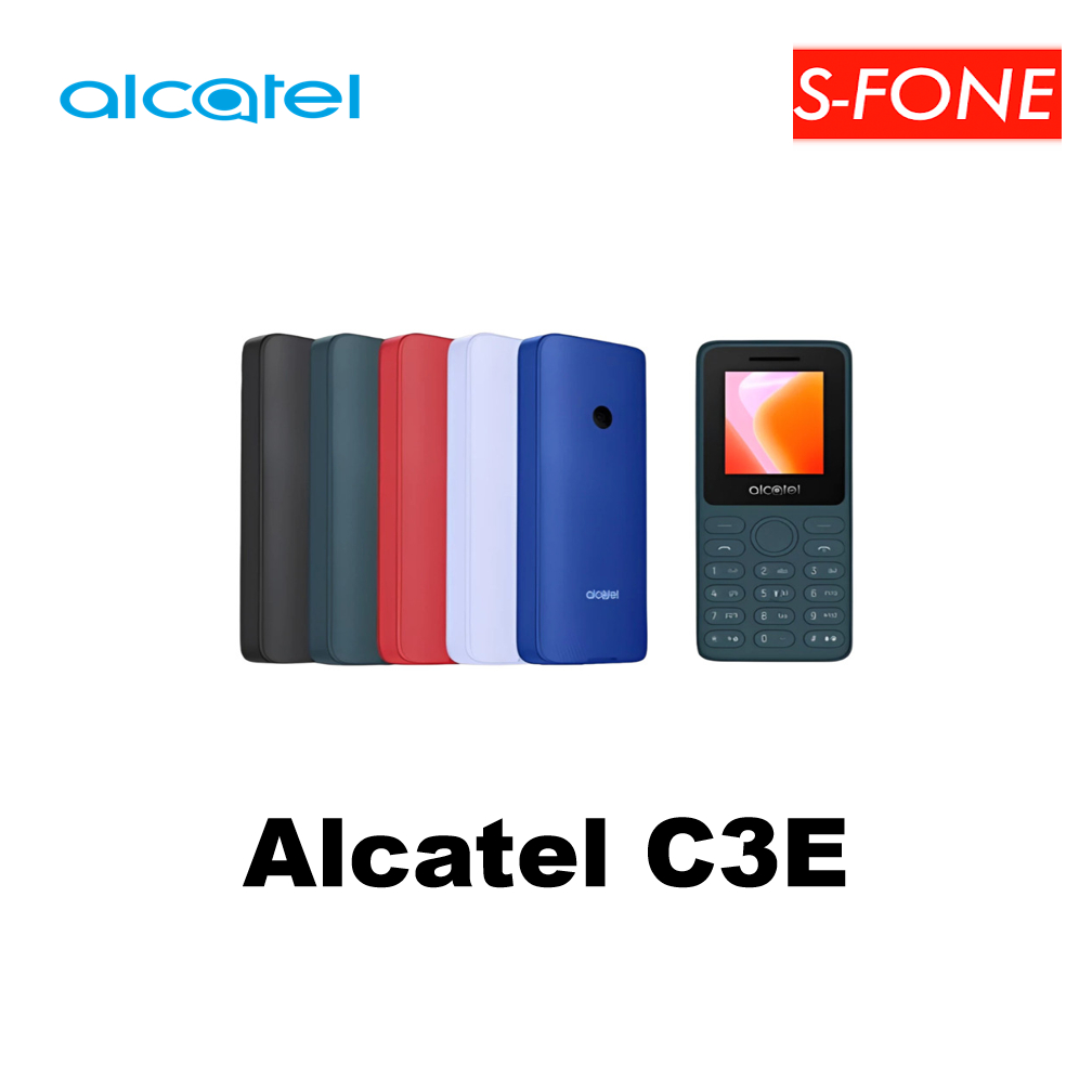 ALCATEL C3E 1021 Memori 4MB(ROM) & 4MB(RAM) Handphone Jadul Tulalit Garansi Resmi
