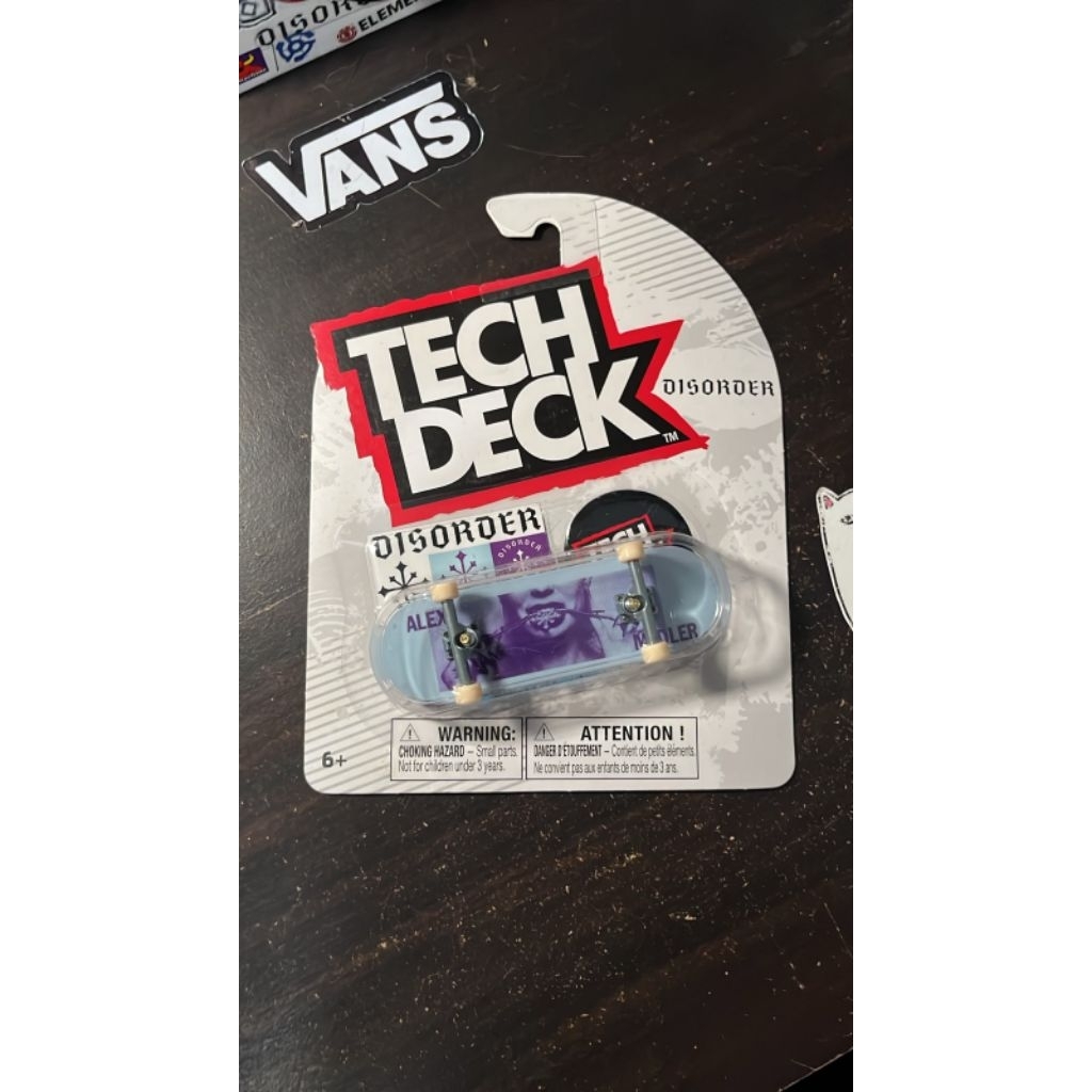 TECH DECK FINGERBOARD Disorder edisi Alex Midler