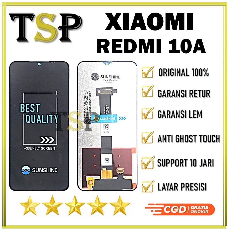 LCD XIAOMI REDMI 10A LCD ORIGINAL 100%