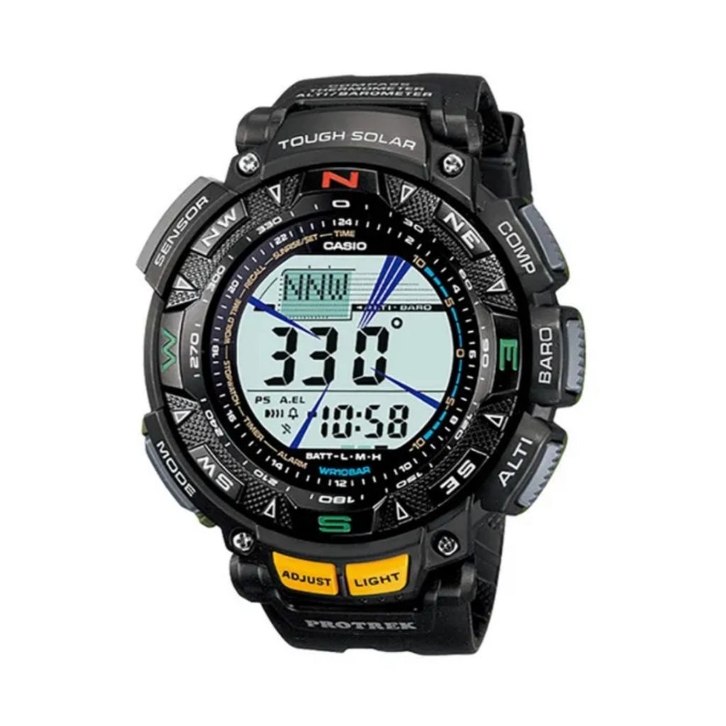 Jam Tangan G-Shock PRG-240-1DR Karet Hitam Original
