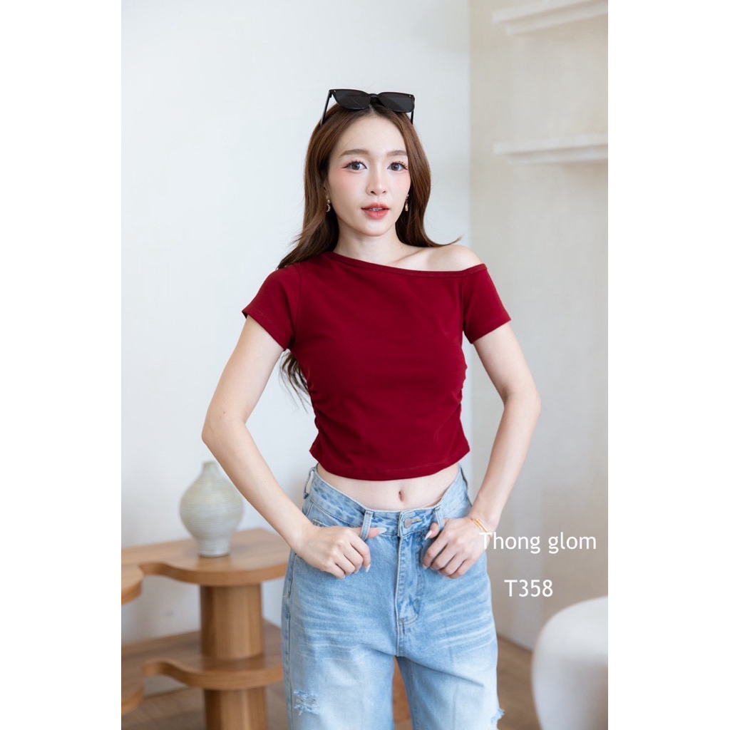 THONG GLOM TOP #T358 BKK - READYSTOCK