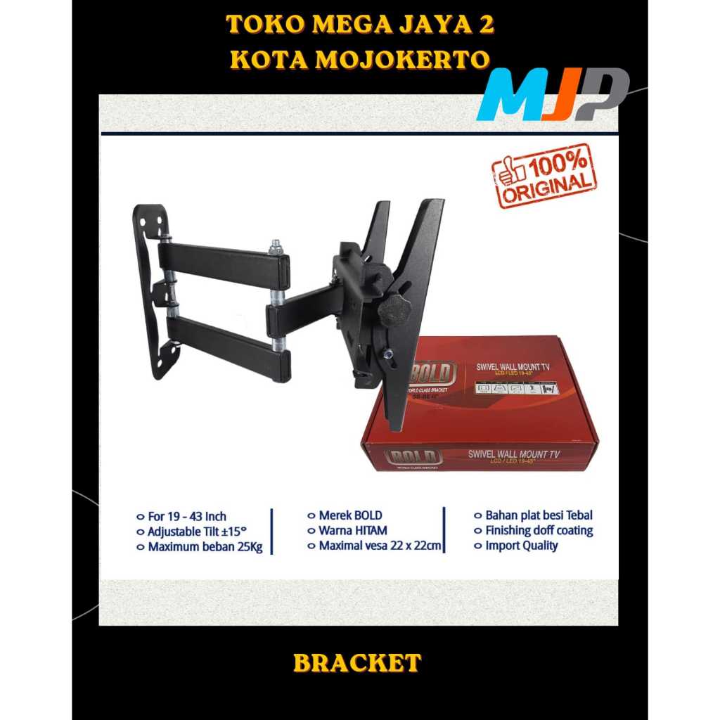 Braket TV LED 19-32 Inch Kokoh Dan Kuat
