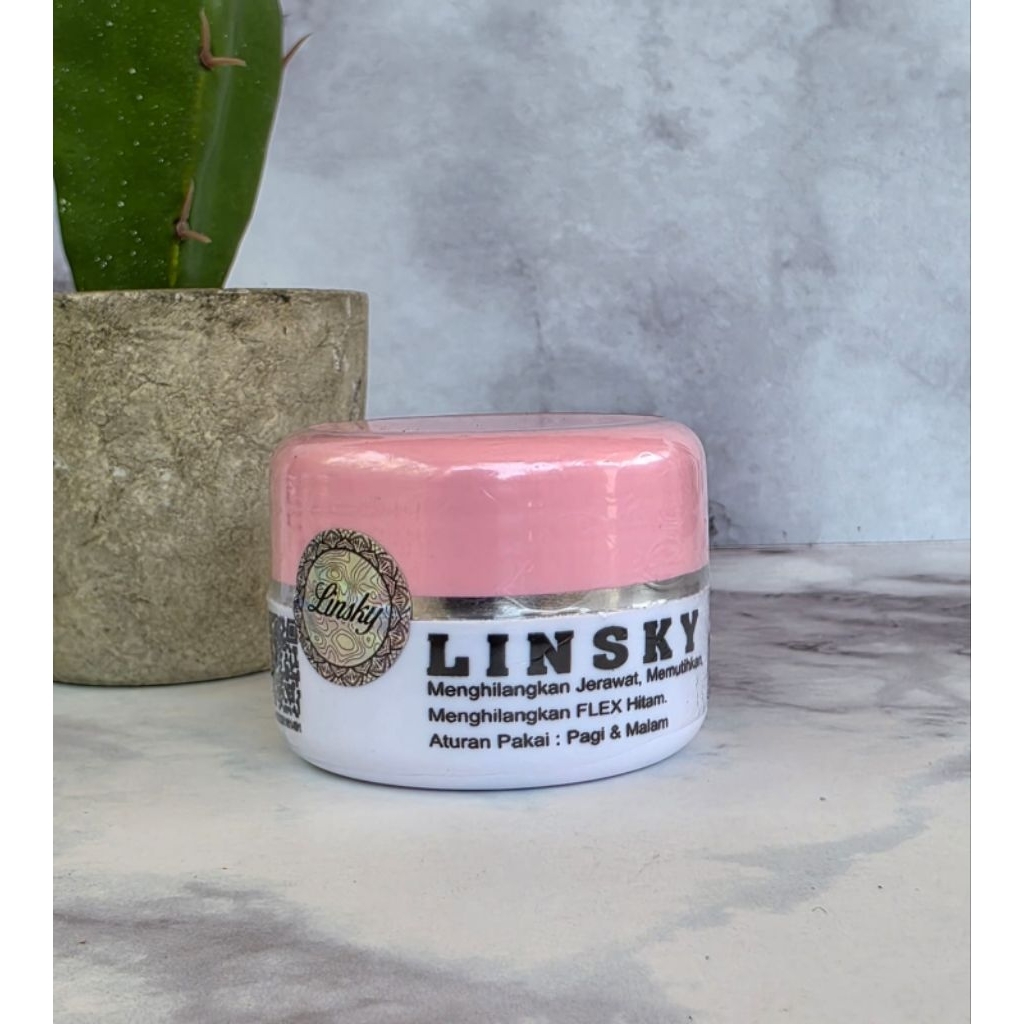 Linsky Cream Pink Original Termurah