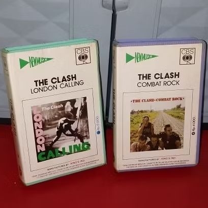 Paket 2 Kaset The Clash Dua Album