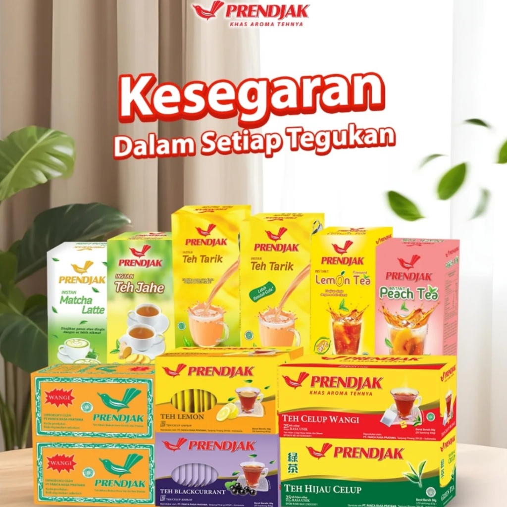 Aneka TEH PRENJAK Teh Tarik Less Sugar Prendjak Matcha Latte Teh Tarik Prendjak Lemon Tea