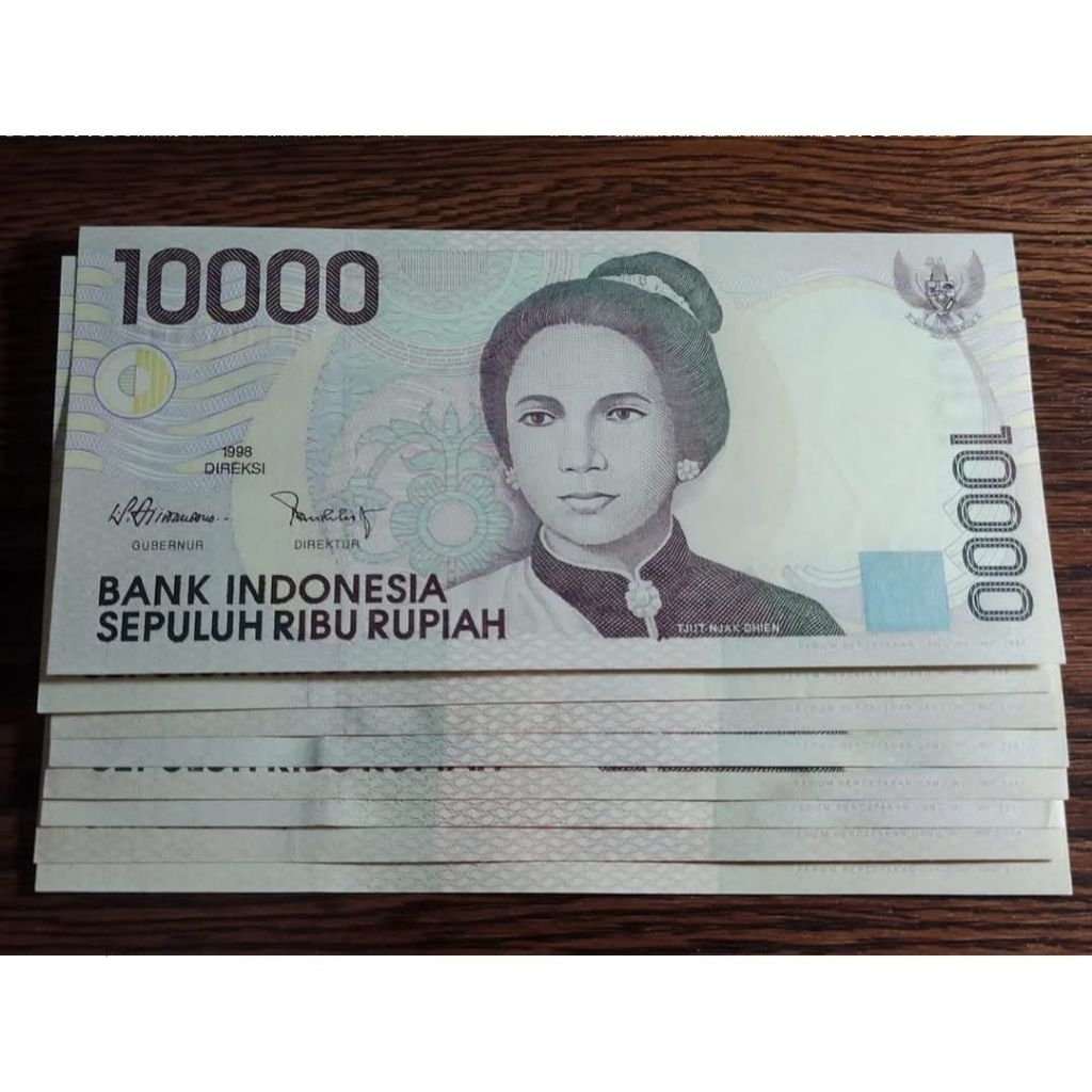 Uang Kuno 10000 1998