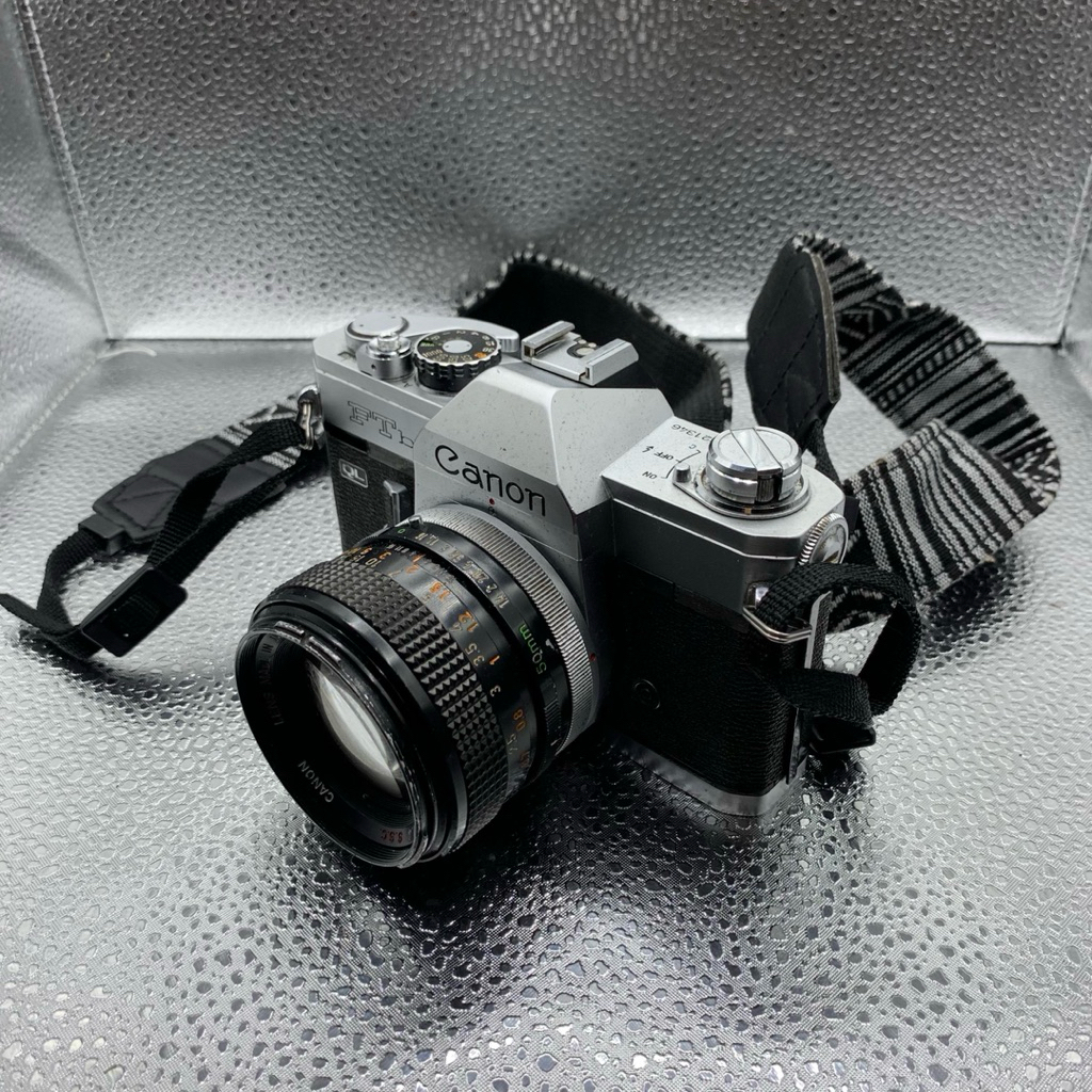 Kamera SLR Analog Canon FTB QL 50mm F1.4