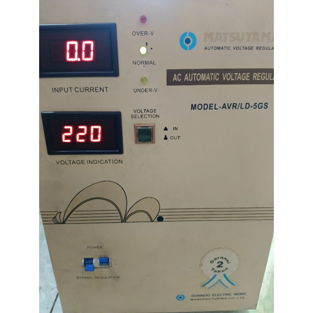 stabilizer stavol matsuyama 5000 watt