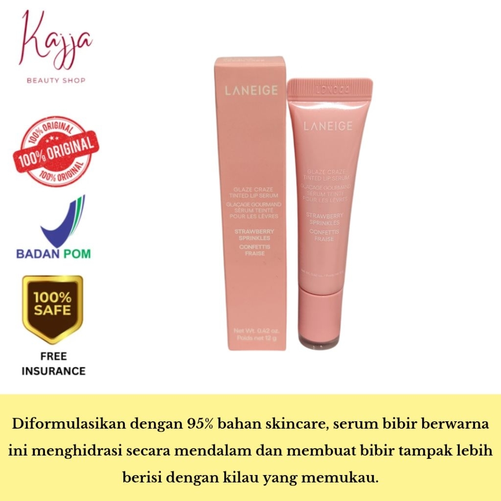 Laneige Glaze Craze Tinted Lip Serum / Laneige Lip Serum