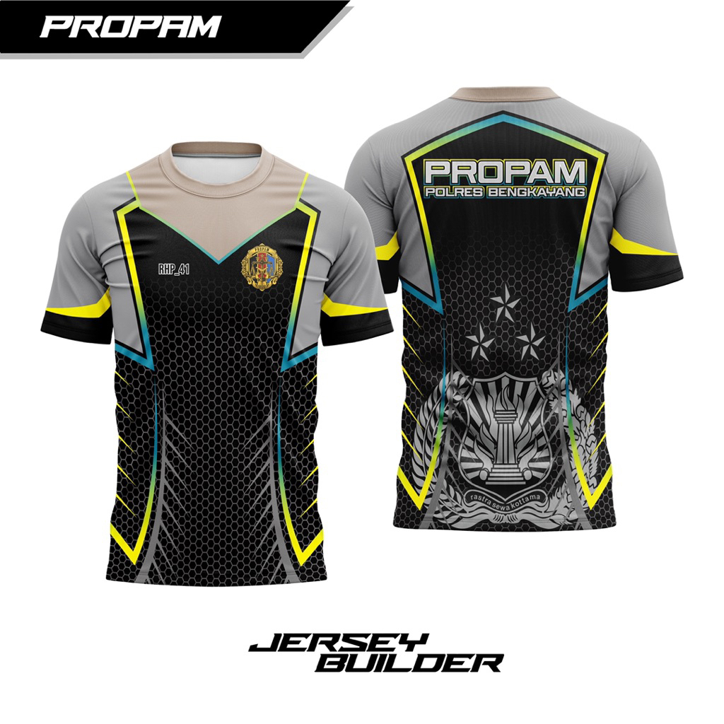 Kaos Jersey PROPAM Full printing / Kaos POLISI PROPAM / jersey polisi / JERSEY PROPAM / Kaos baju da