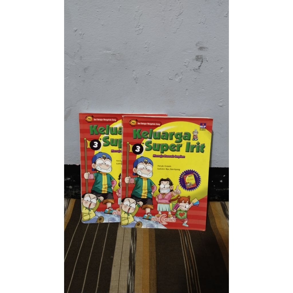 (Preloved ) edu comics keluarga super irit vol 3 original