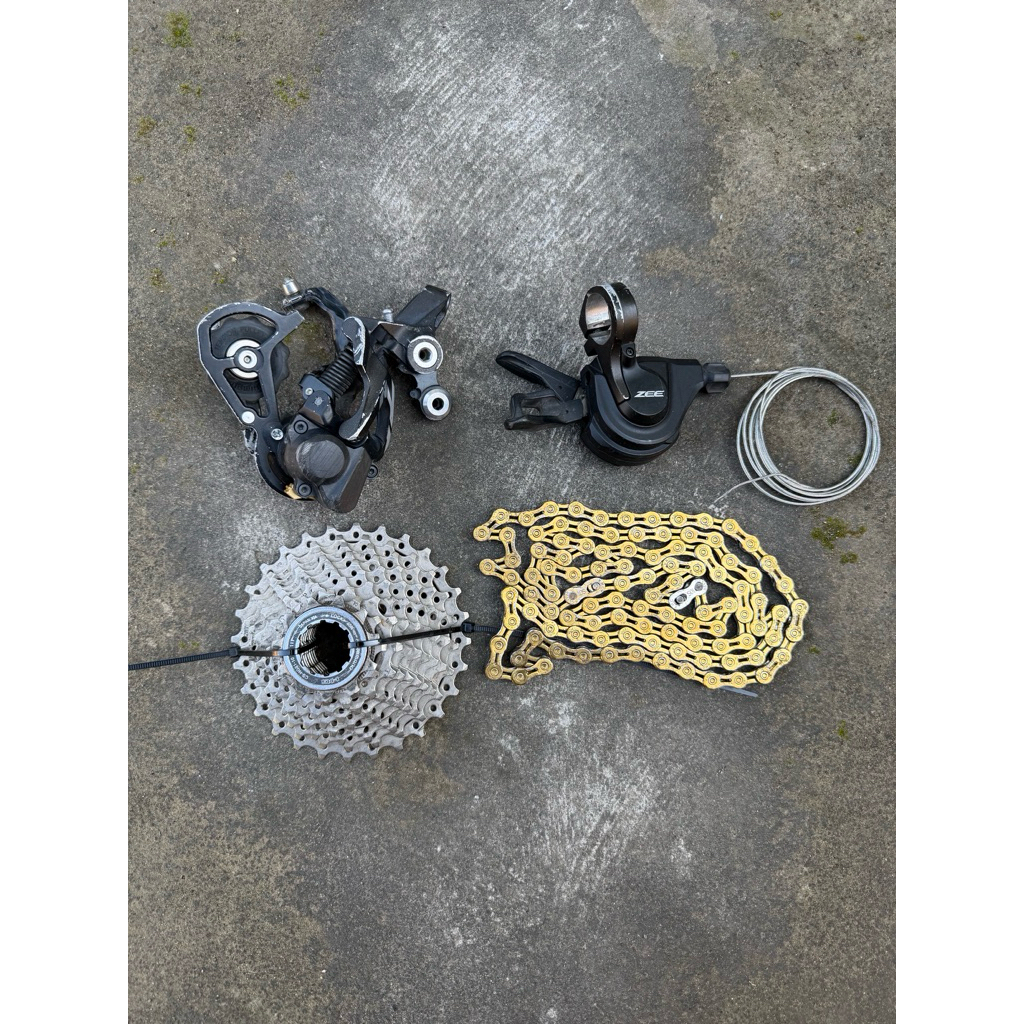 Mini Groupset Shimano Zee 10 Speed Note GX Saint DH Downhill